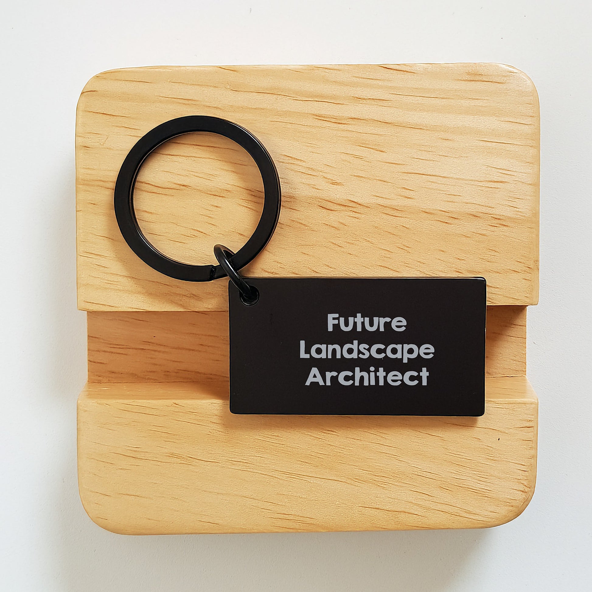 Landscape Architect Keychain, Funny Quote 'Future Landscape Architect', Unique Gifts for Men, Women, Friends, Coworkers, Family, Christmas Unique Items - Image 2