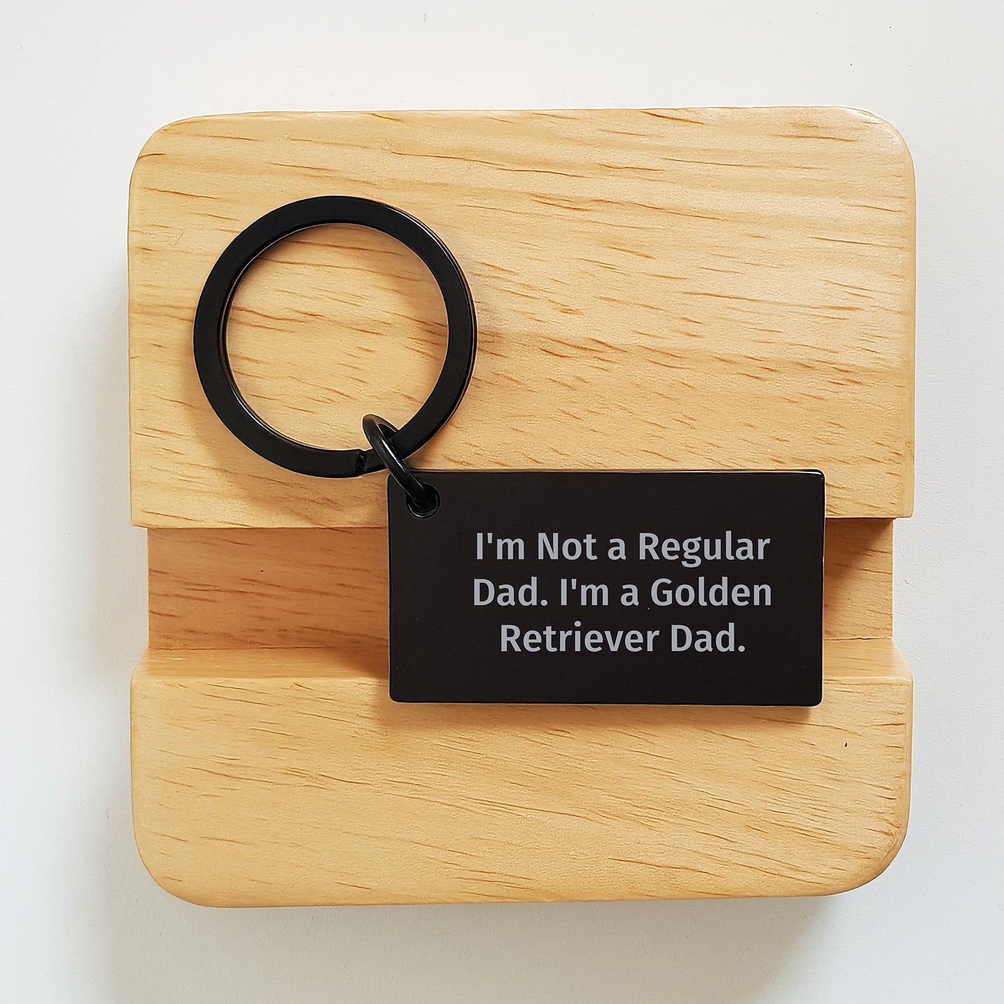 Golden Retriever Dog Gifts, Funny Keychain for Golden Retriever Lovers, Gifts from Men to Golden Retriever Dog Owners on Birthday - Image 2