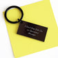 Funny Operations Manager Keychain, Engraved Quote - Gifts from Friends for Operations Manager Graduation - Image 3