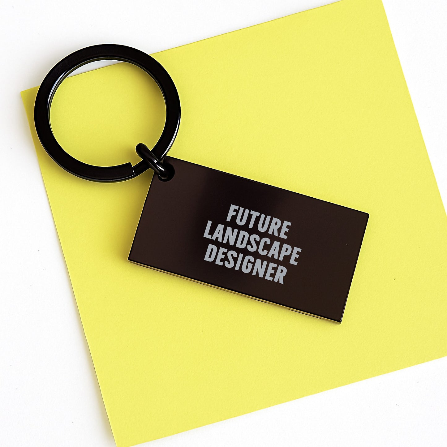 Funny Future Landscape Designer Keychain Gifts for Landscape Designer Men from Friends - Image 3