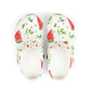 Watermelon Garden Shoes for Adults & Kids – Fruit Print Lightweight EVA Slip-On Sandals, Fruitcore, Gardening Mom, Summer Vibes