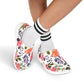 Blush Bloom Garden Shoes for Adults & Kids – Lightweight EVA Slip-On Pink Floral Sandals Water-Resistant Nurse Comfort & Everyday Walking