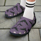 Halloween Bat Clogs for Adults & Kids – Purple Spooky Garden Shoes, Lightweight EVA Slip-Ons for Costume Fun & Everyday Comfort