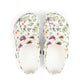 Dragonfly Wildflower Garden Shoes for Adults & Kids – Lightweight EVA Slip-On Floral Summer Sandals Water-Resistant Nurse Comfort & Walking