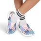 Pastel Cat Print Garden Shoes for Adults & Kids – Lightweight EVA Slip-On Colorful Summer Sandals Water-Resistant Nurse Comfort & Walking