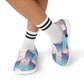 Pastel Cat Print Garden Shoes for Adults & Kids – Lightweight EVA Slip-On Colorful Summer Sandals Water-Resistant Nurse Comfort & Walking