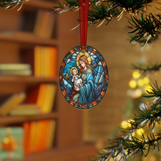 Christmas Ornament - Mary and Baby Jesus