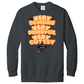 Very Demure Very Mindful Very Cutesy Cat Witch Sweatshirt