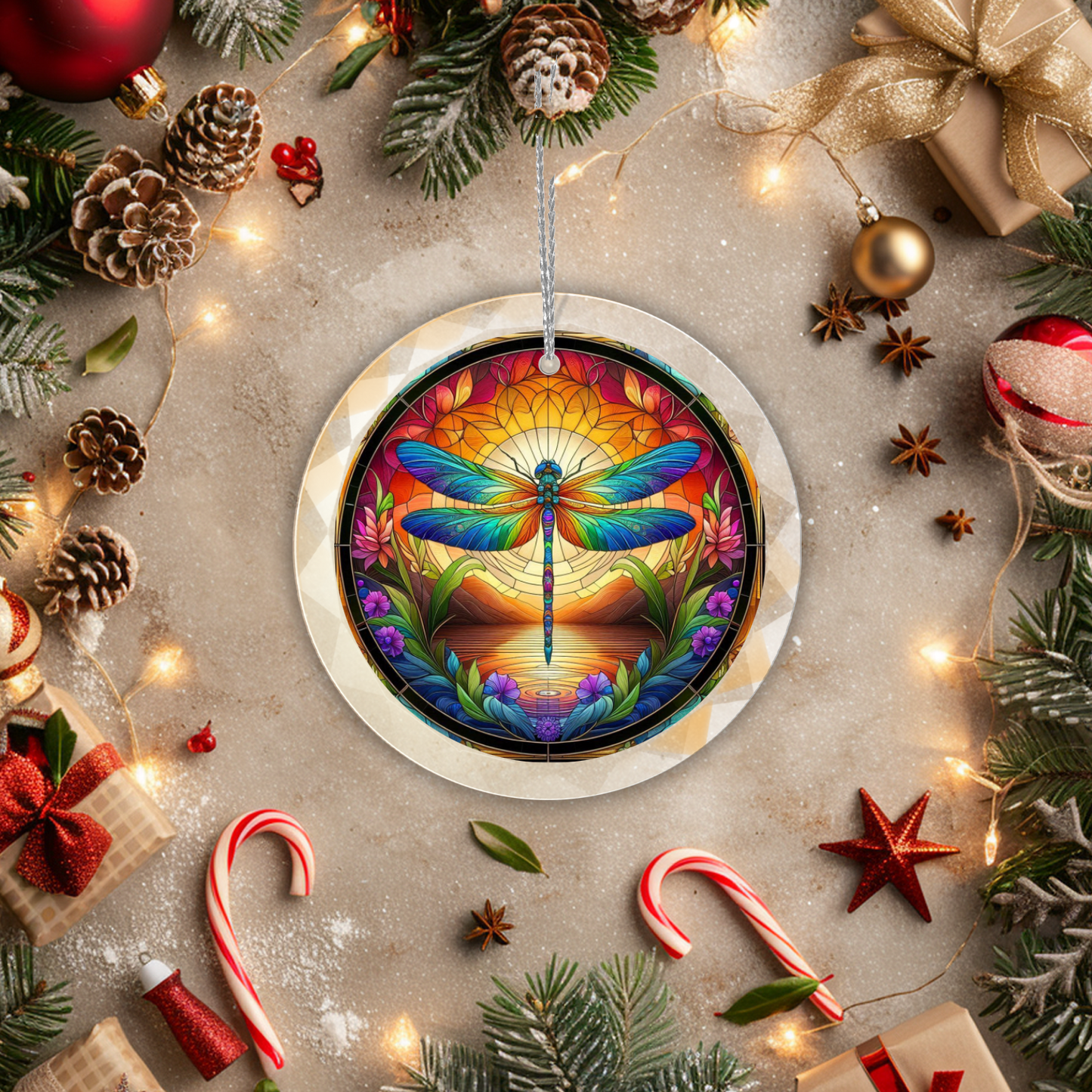 Dragonfly Lovers Ornament