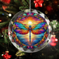 Glass Dragonfly Ornament