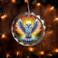 Stained Glass Owl Ornament