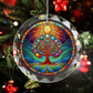 Glass Tree of Life Ornament