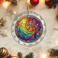 Stained Glass Style Tree of Life Ornament