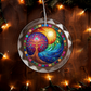 Stained Glass Style Tree of Life Ornament