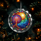 Stained Glass Style Tree of Life Ornament