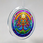 Stained Glass Style Tree of Life Ornament