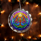 Stained Glass Style Tree of Life Ornament