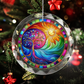 Stained Glass Style Tree of Life Ornament