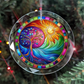 Stained Glass Style Tree of Life Ornament