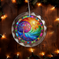 Stained Glass Style Tree of Life Ornament