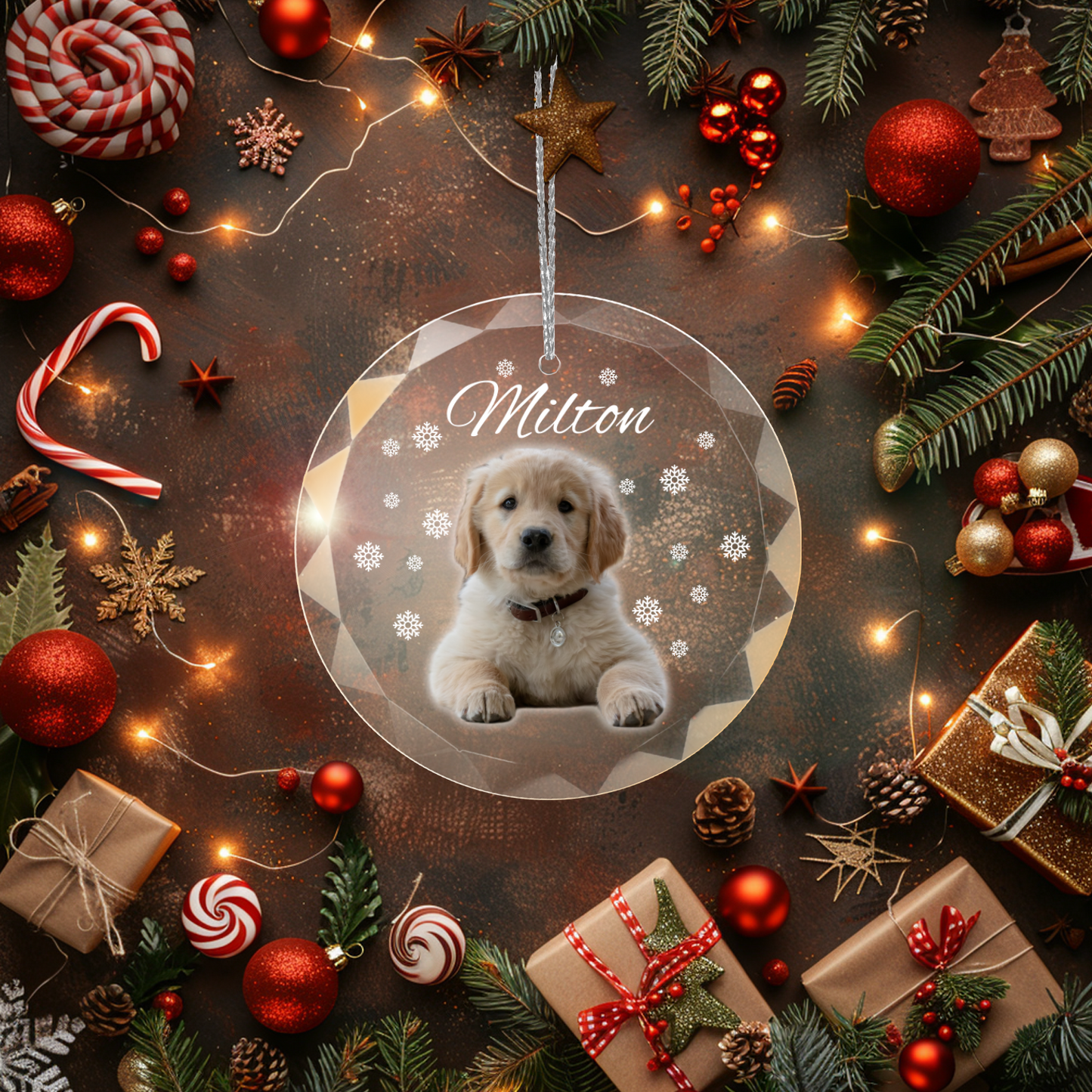 Custom Dog Ornament