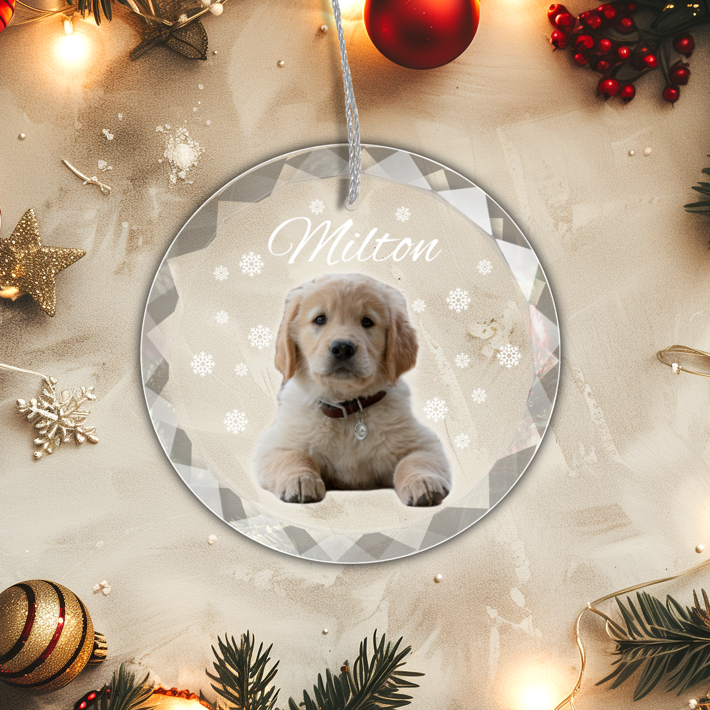 Custom Dog Ornament