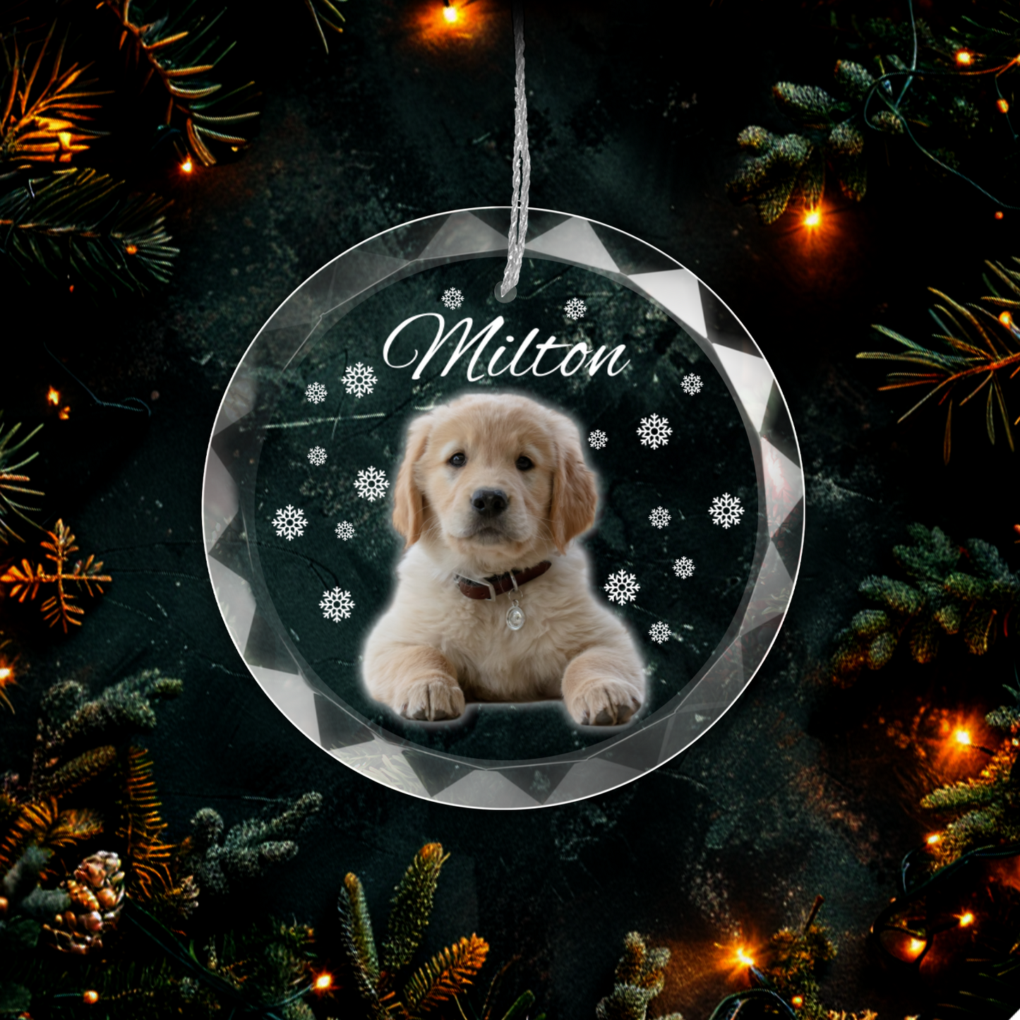 Custom Dog Ornament