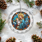 Virgin Mary and Baby Jesus Keychain and Ornament