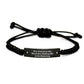 Funny Rope Bracelet for Drawing Lovers Gifts from Friends and Family for Christmas Unique Presents - Image 1