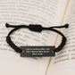 Funny Architect Gifts for Men Women Friends Coworkers Family - I Am An Architect Mom Rope Bracelet Black Color Adjustable Rope Jewelry - Image 3