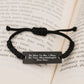 Funny Microbiologist Gifts for Men, Rope Bracelet with Be Nice To Me. I May Be Your Microbiologist One Day. Quote, Adjustable Christmas Unique Gifts from Friend - Image 3