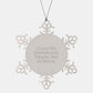 Funny Dachshund Dog Gifts, Snowflake Ornament for Dachshund Lovers, Gifts from Friends, Gifts for Dachshund Dog Owners, Unique Christmas Unique Gifts - Image 1