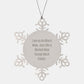 Architect Gifts from Mom Unique Snowflake Ornaments for Christmas Decorations - Image 1