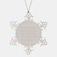 Inspirational Designer Gifts for Friends, Unique Snowflake Ornament, 'Dream Big, Work Hard, And Become An Amazing Designer.' - Image 1