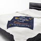Daughter Life is Tough Velvet Soft Blanket