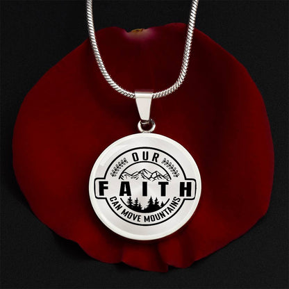 Personalized Faith Pendant