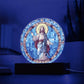 Jesus Stained Glass Style Plaque