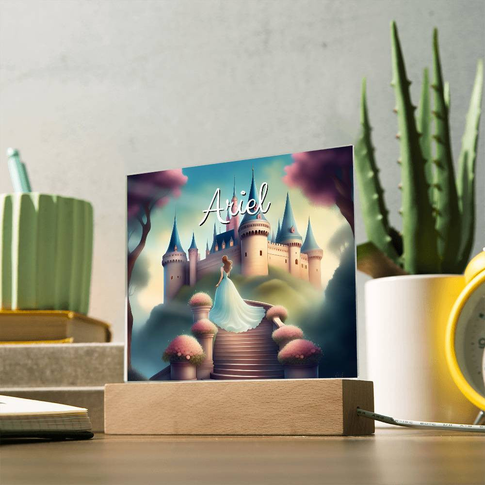 Princess Castle Personalized Night Light