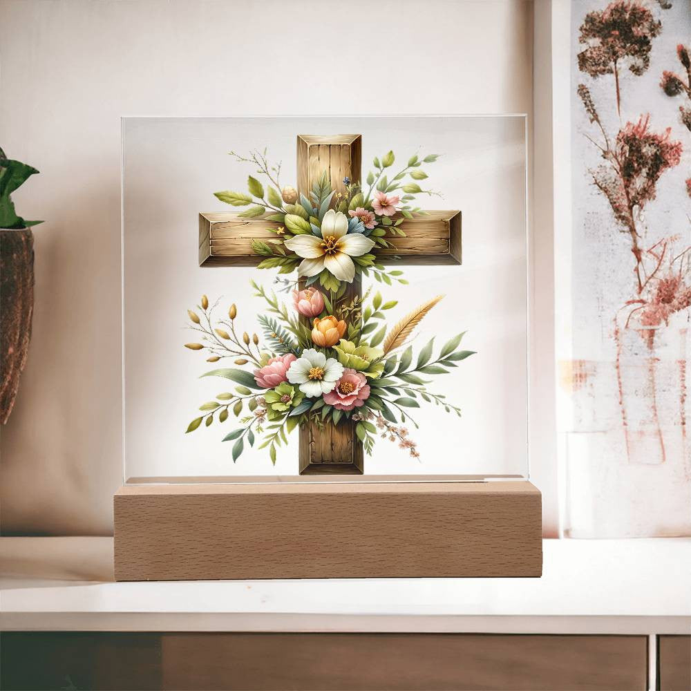 Orthodox Cross Easter Decor