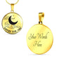 Personalized Acotar Moon Necklace