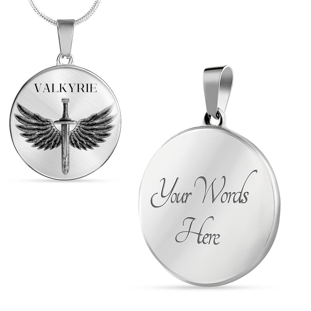 Personalized Acotar Valkyrie Necklace