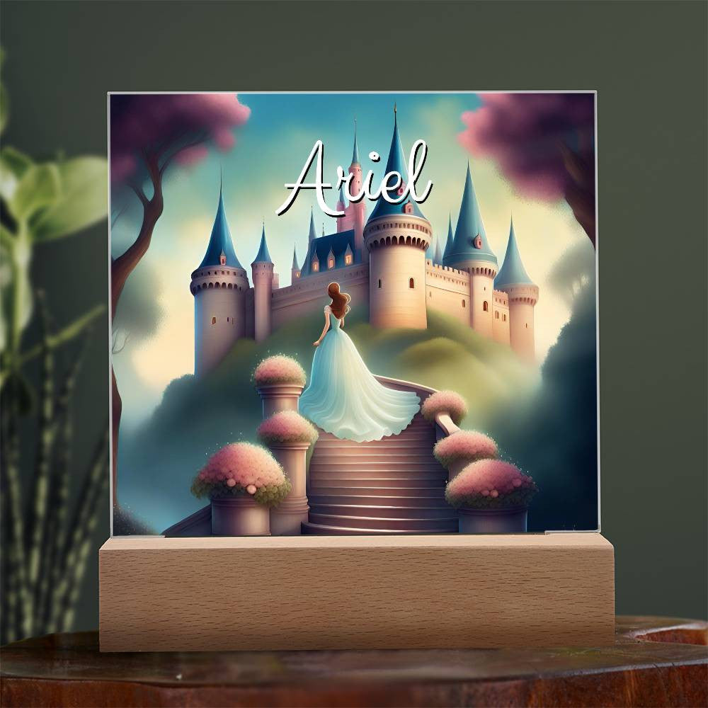 Princess Castle Personalized Night Light