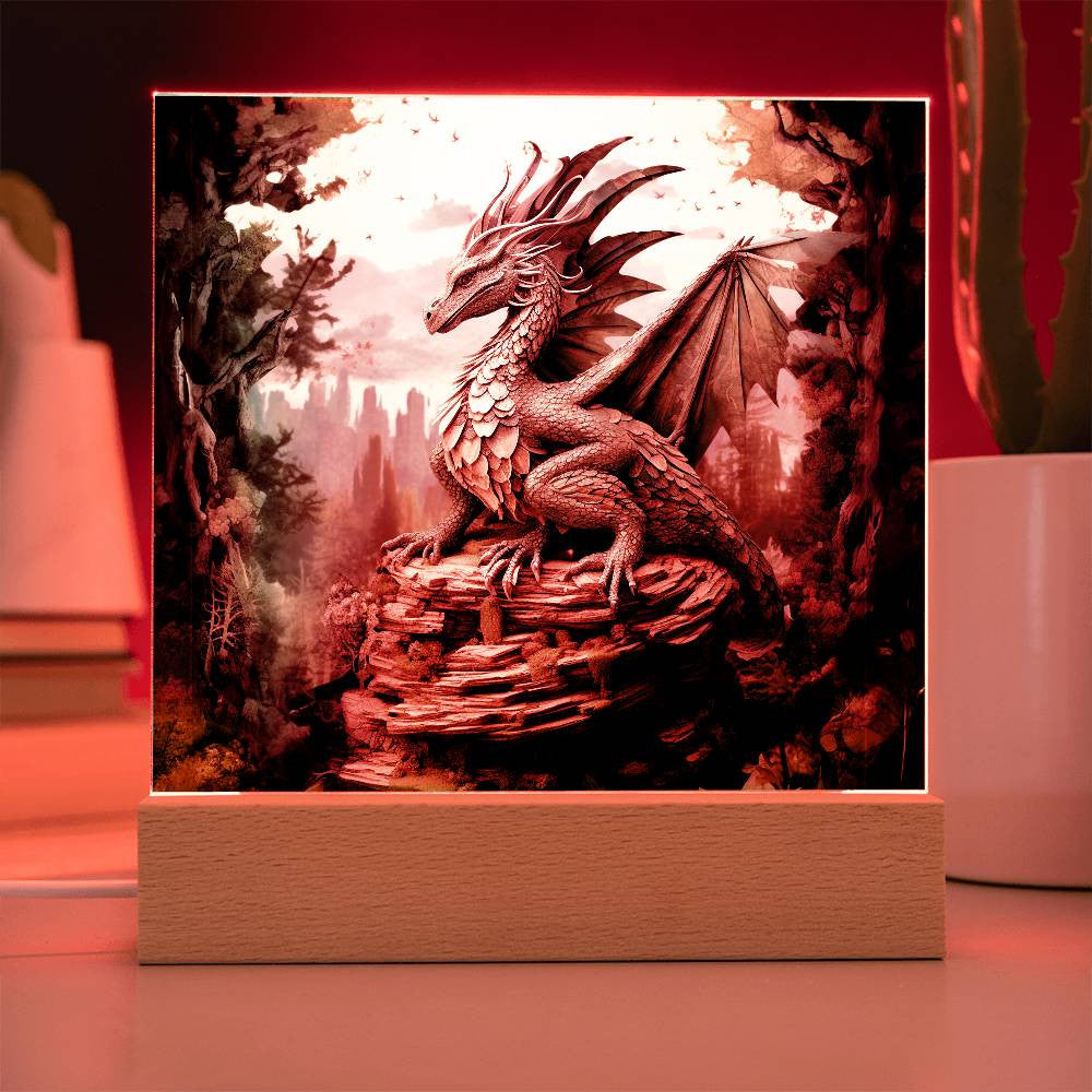 Mythical Dragon Plaque