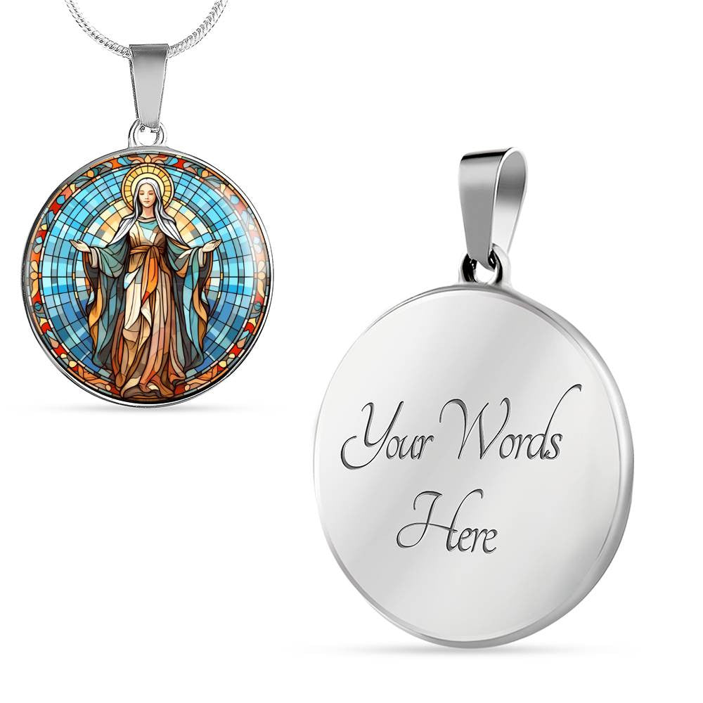 Personalized Traditional Catholic Necklace