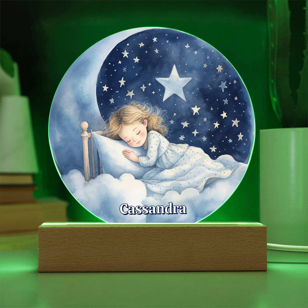 Personalized Baby Night Light