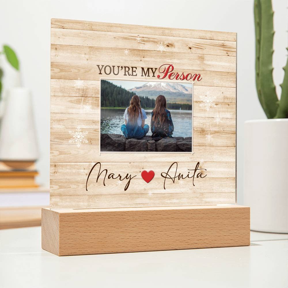 You're My Person Square Plaque