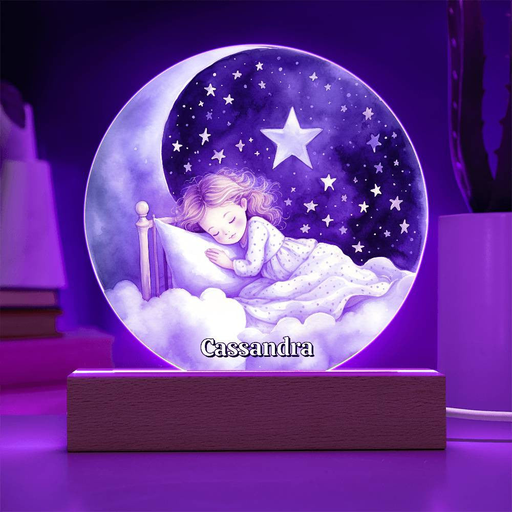 Personalized Baby Night Light