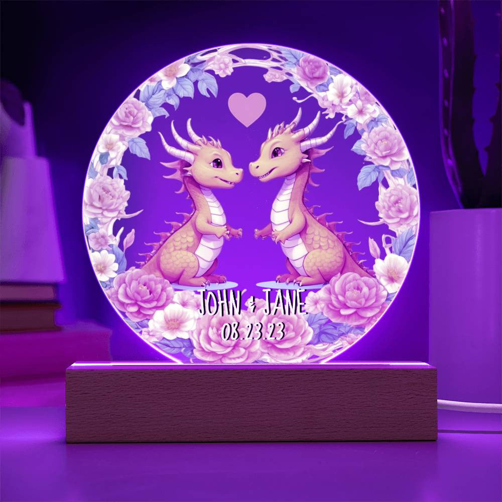 Personalized Dragon Love Gift