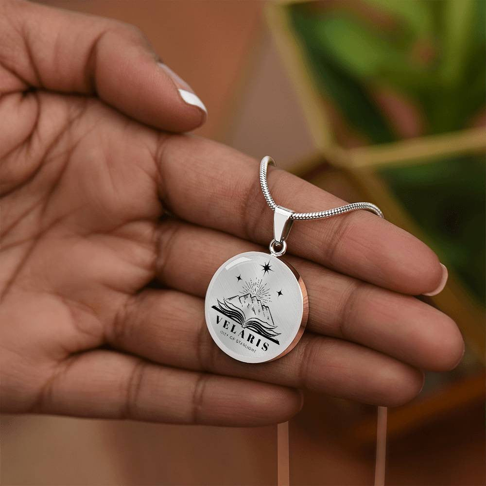 Personalized Acotar Velaris City Of Starlight Necklace