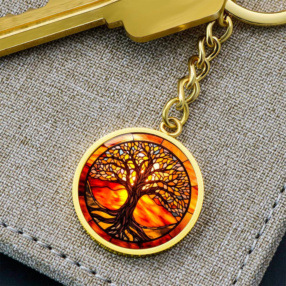 Tree of Life Pendant Keychain